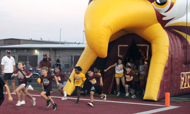 Eagles Fly By Bison 63-21