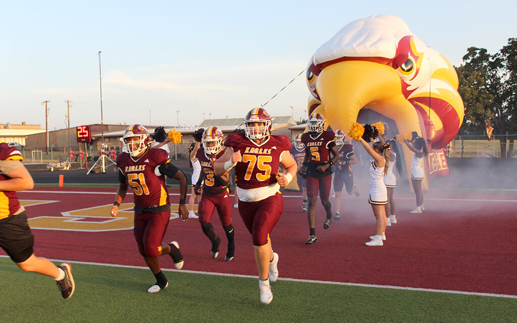 Eagles dominate season opener