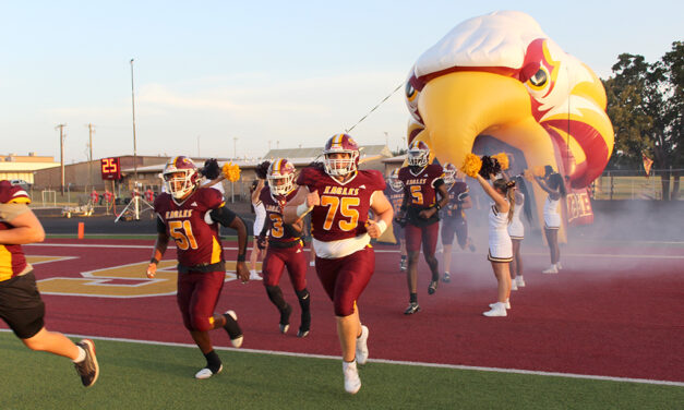 Eagles dominate season opener