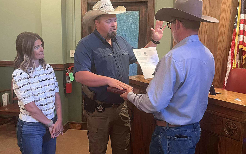 New Constable, Pct. 3 Appointed by County Commissioners