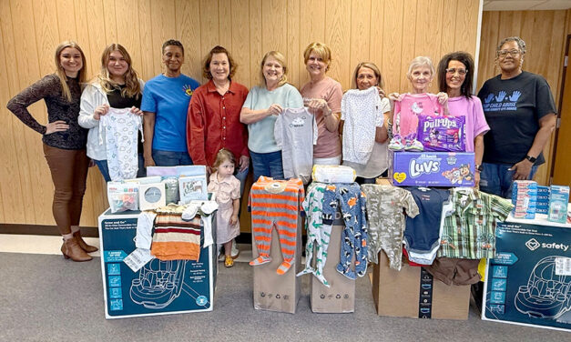 Fairfield History Club Helps Furnish New Rainbow Room for Freestone County CPS Board