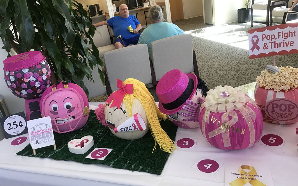 Pink Out Pumpkins & Health Checks