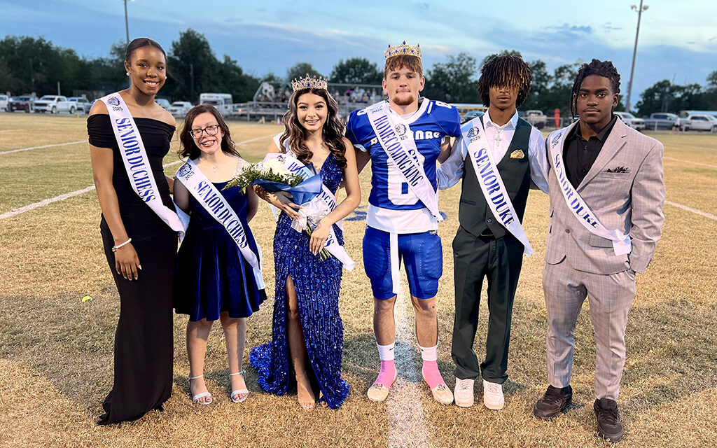 Students Recognized During WHS 2025 Homecoming Game