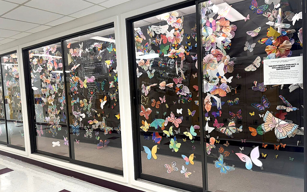 Butterflies Connect Students with Art & History