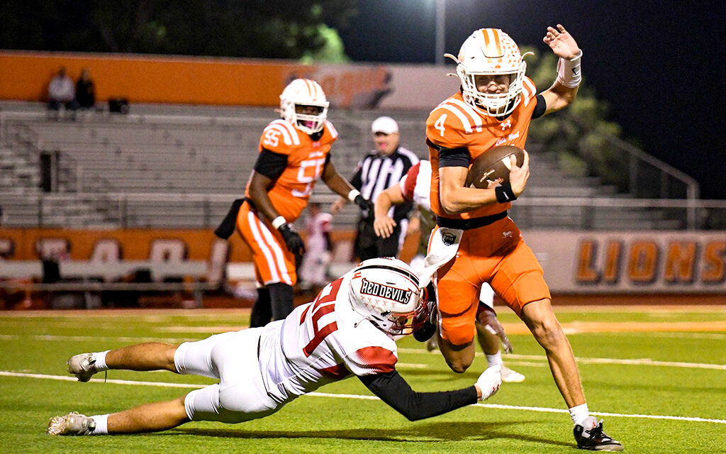 Lions Pitch Shutout in Home Finale 50-0