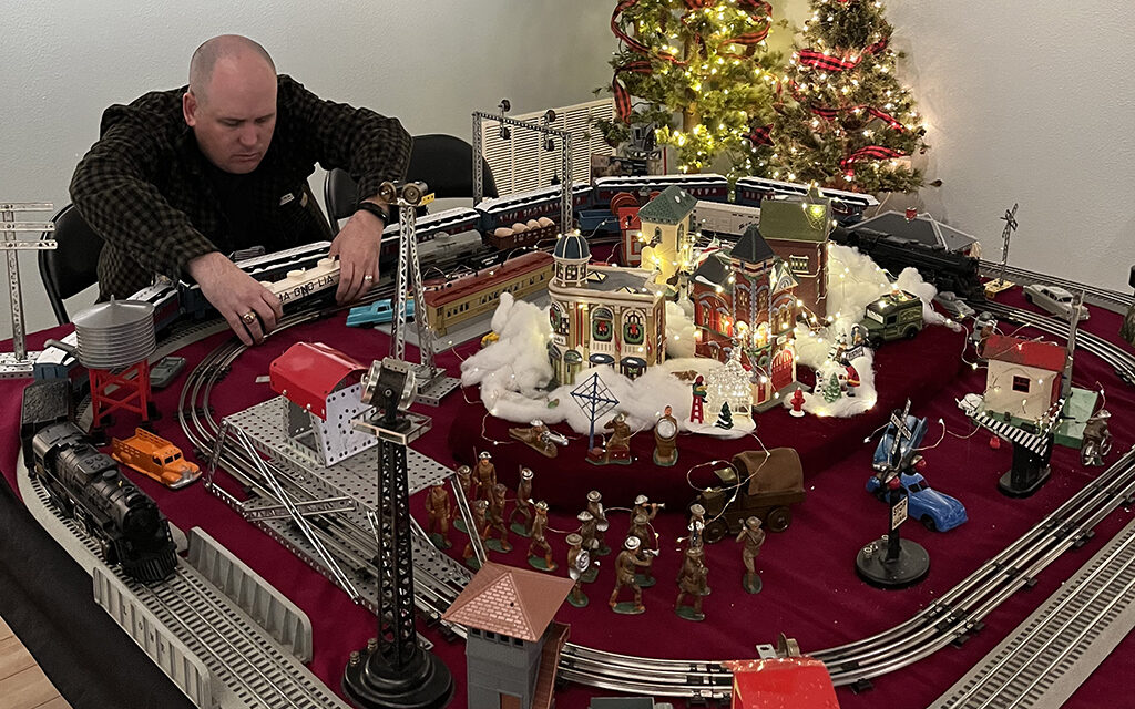 Trains, Student Art & Bluegrass: ‘Christmas Express’ at TSAC Gallery First Week of December