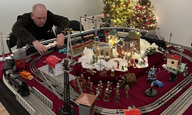 Trains, Student Art & Bluegrass: ‘Christmas Express’ at TSAC Gallery First Week of December