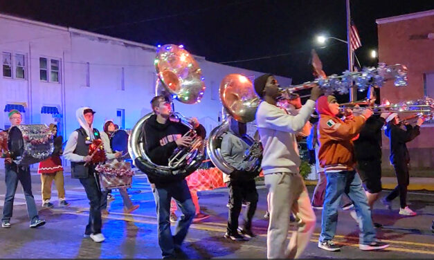 Annual Parade of Lights Takes Over Main Street in Teague
