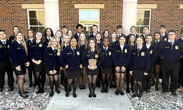 Fairfield, Teague FFA Students Compete in Area