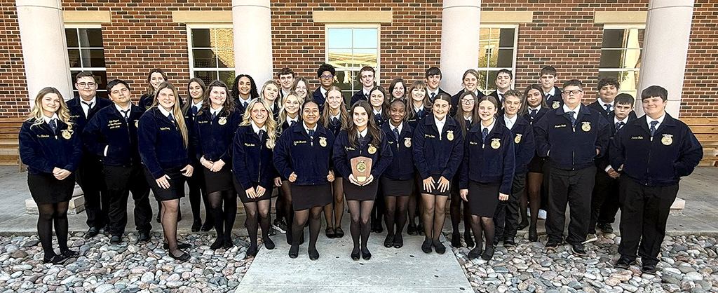 Fairfield, Teague FFA Students Compete in Area