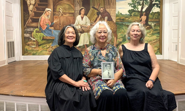 Wortham Mural Brings Sisters to Freestone County