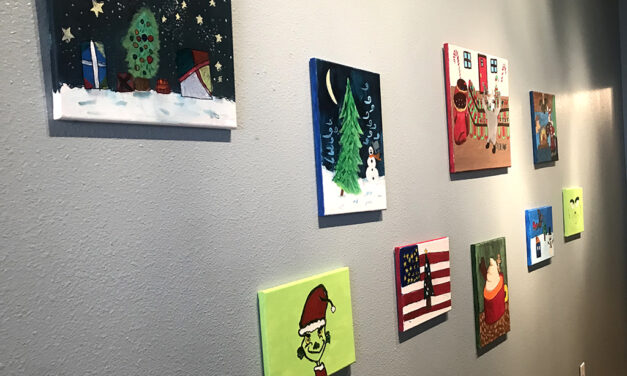 Sneak Peek for Christmas Art at the Gallery
