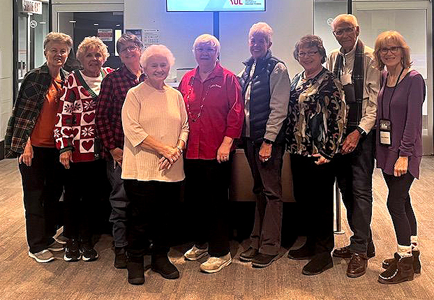 Members of Let’s Travel Braved the Cold!