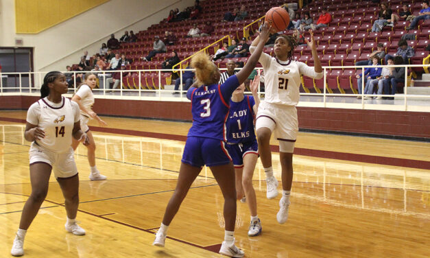 Lady Eagles Remain Unbeaten in District Play