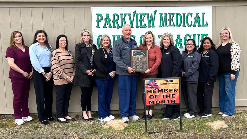 Teague Chamber Announces Member of the Month