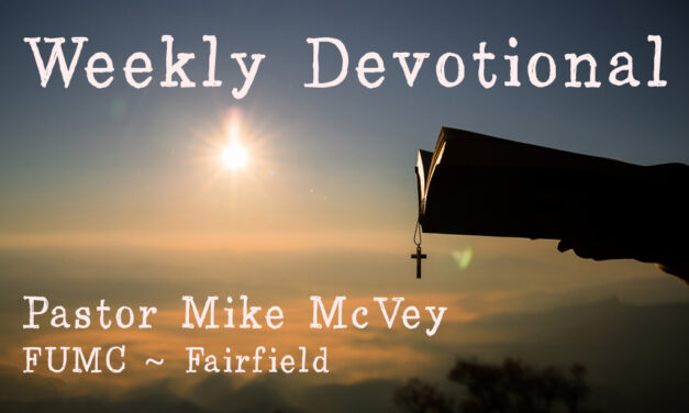 Weekly Devotional: Remembering My Baptism