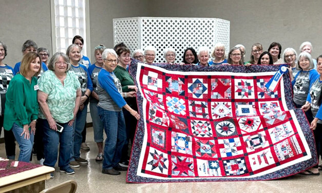 Quilters Take President’s Challenge for Annual Charity Quilt Design