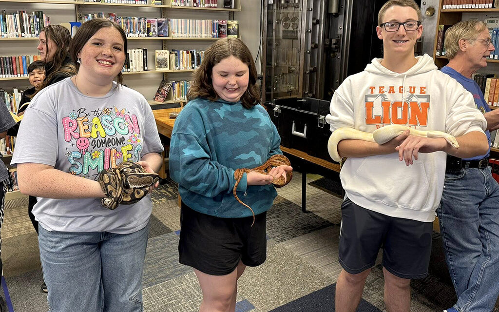 Spring Break Fun at Teague Public Library