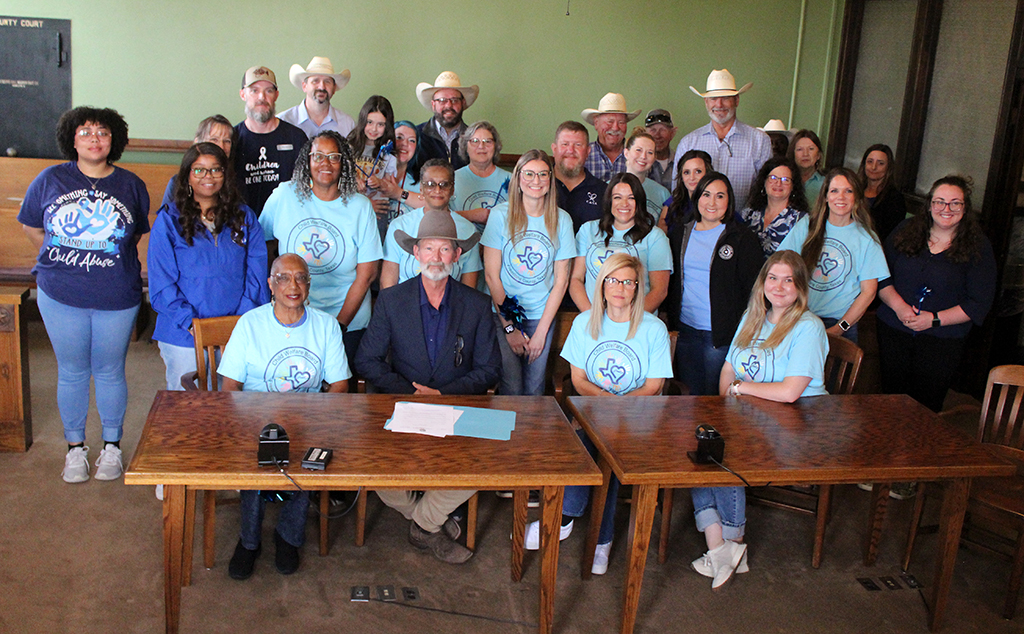 Freestone County Sports Blue for Month of April
