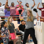 Getting Fired Up! at STARR Pep Rally