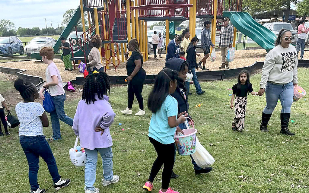 Egg Hunt Follows Rainy Day in the Park
