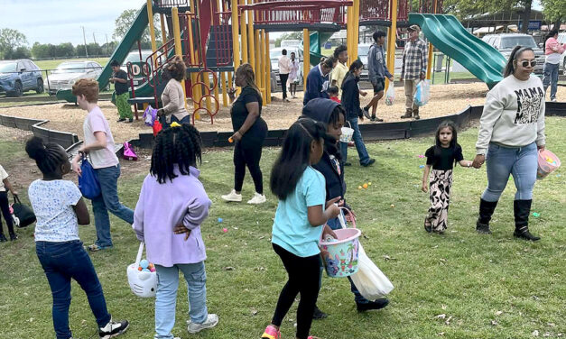 Egg Hunt Follows Rainy Day in the Park