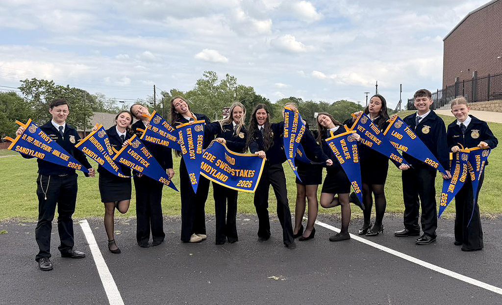 Third Overall Sweepstakes for Fairfield FFA Chapter