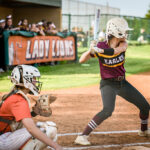 Fairfield Lady Eagles Beat Teague Lady Lions on Diamond