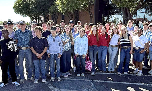 Teague FFA Places at District & Advances to State