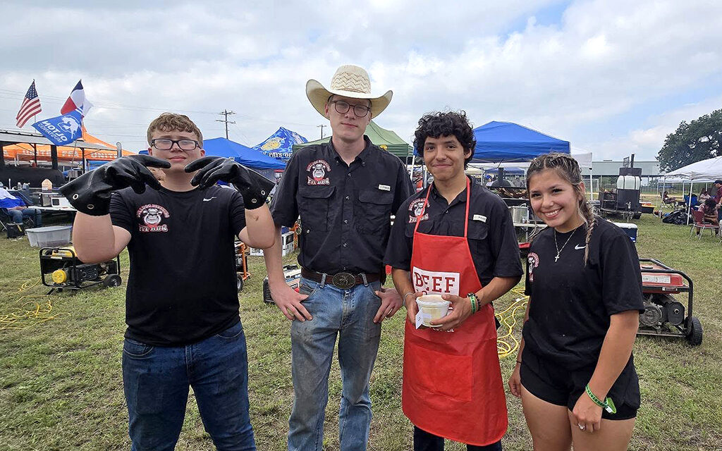 Wortham High School Team Places in State BBQ