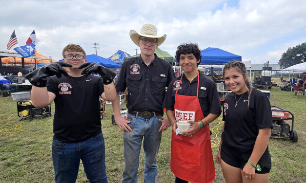 Wortham High School Team Places in State BBQ