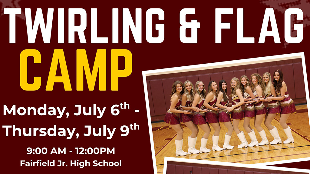 Sign Up for Twirling & Flag Camp
