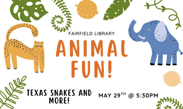 Popular Texas Snakes & More Kicks Off Summer Reading at Fairfield Library
