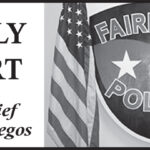 Fairfield PD Weekly Report – Week of May 11, 2026