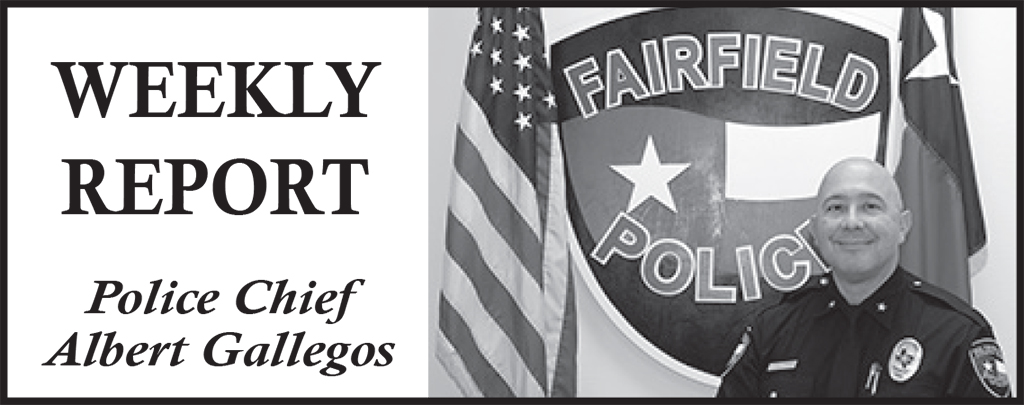 Fairfield PD Weekly Report – Week of May 11, 2026