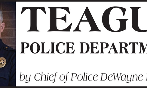 Teague PD Report – Week of May 25, 2026