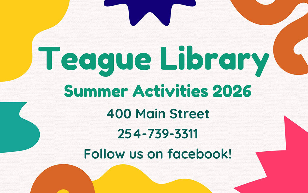 Summer Reading at Teague Library