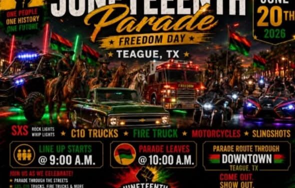 Juneteenth Parade in Teague