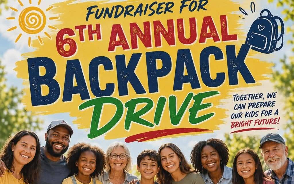 Fundraiser June 27th for Annual Backpack Drive