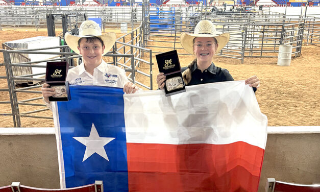 Area Students Earn Title of National Reserve Champion Ribbon Ropers
