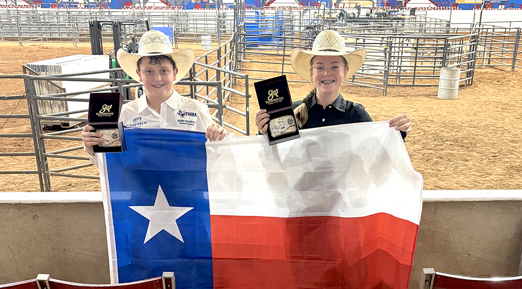Area Students Earn Title of National Reserve Champion Ribbon Ropers
