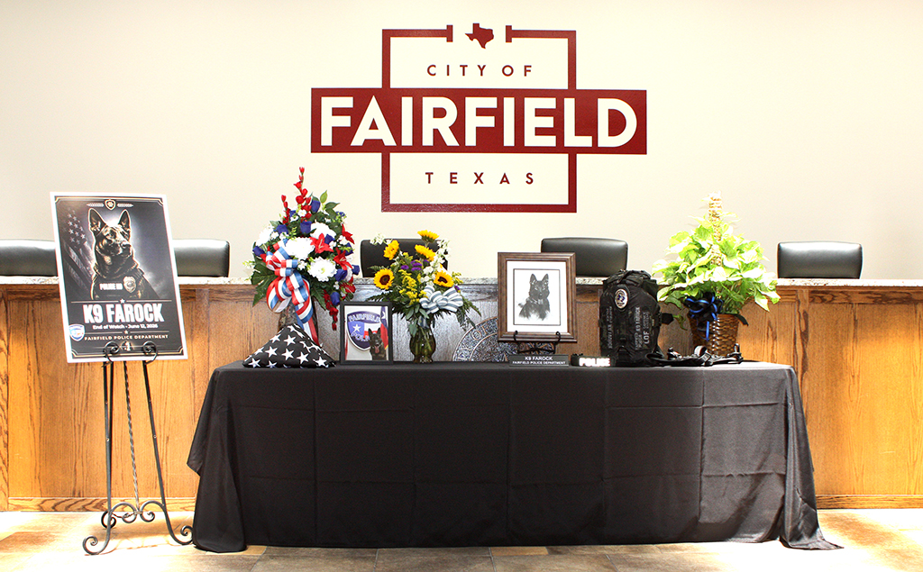 K9 Officer Farock Honored at Memorial